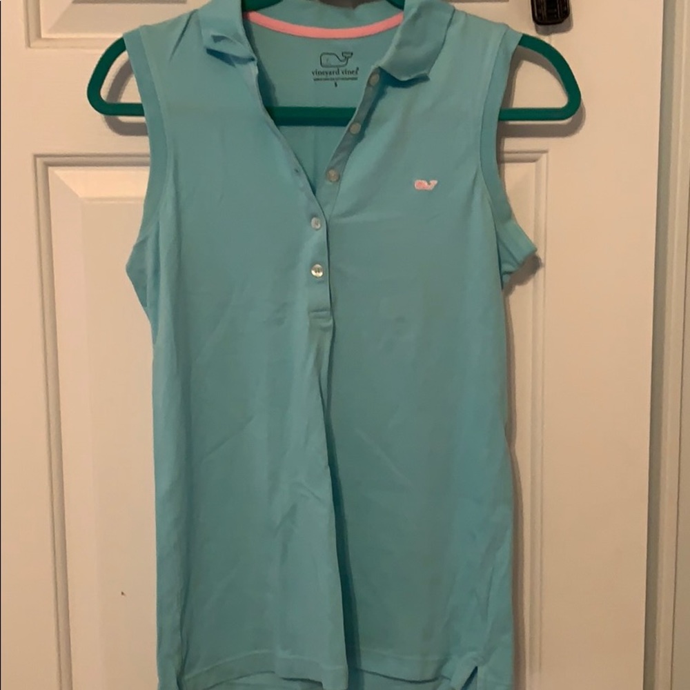 Vineyard vines polo sleeveless button down